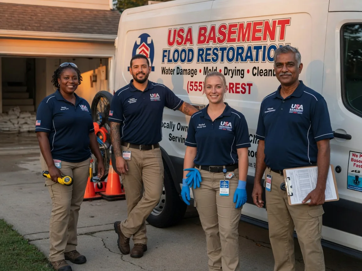 Basement Flood Cleanup company in Carnegie, OK
