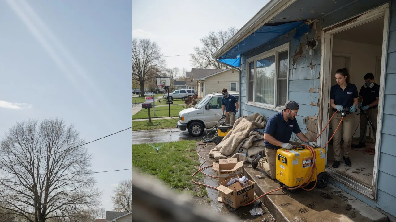 Basement Flood Cleanup in Carnegie, OK near me